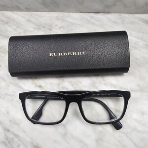 Burberry Black Rectangular Optical Glasses